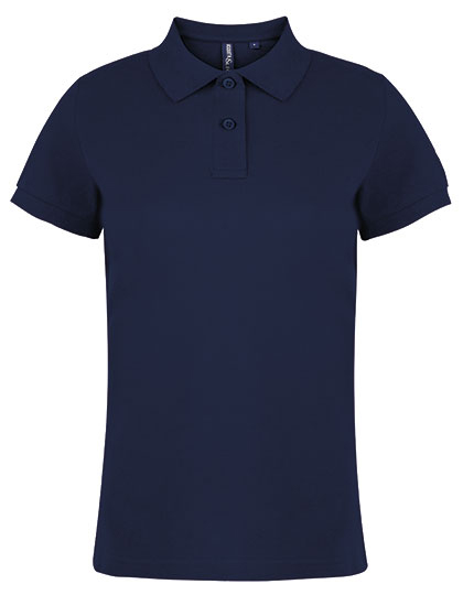 Women's Classic Fit Polo – 100% Baumwolle (Heather Grey: 85% Baumwolle / 15% Viskose)
