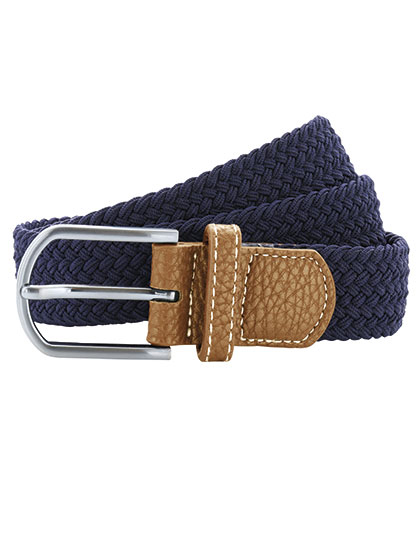 Braid Stretch Belt – Gummi und Kunstleder