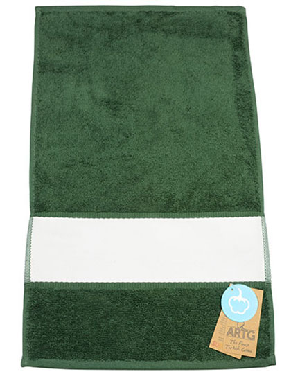 SUBLI-Me® Guest Towel – 100% Baumwolle / Bordüre: 100% Polyester