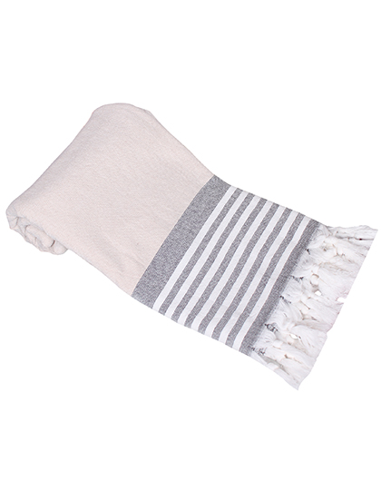Hamam Towel Istanbul with Terry Backside – 100% Baumwolle