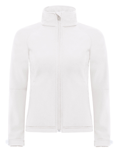 Women's Hooded Softshell – Außen: 94% Polyester / 6% Elasthan, Futter: 100% Polyester