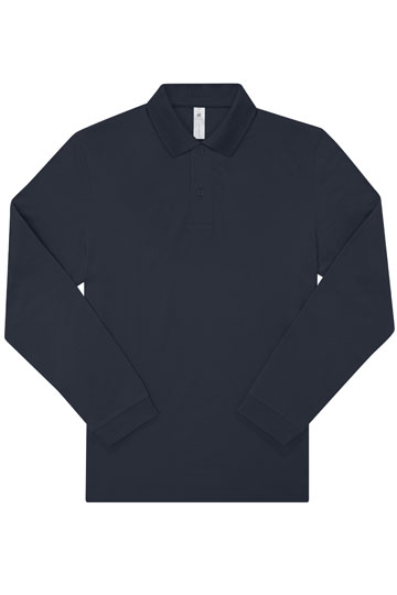 My Polo 180 Long Sleeve – 100% Baumwolle (Sport Grey: 90% Baumwolle / 10% Viskose)