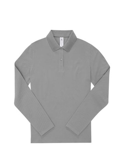 My Polo 180 Long Sleeve /Women – 100% Baumwolle (Sport Grey: 90% Baumwolle / 10% Viskose)