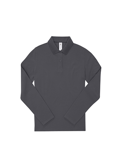 My Polo 210 Long Sleeve /Women – 100% Baumwolle (Sport Grey: 90% Baumwolle / 10% Viskose), (Heather Blue, Heather Burgundy, Heather Grey Fog: 80% Baumwolle / 20% Polyester)