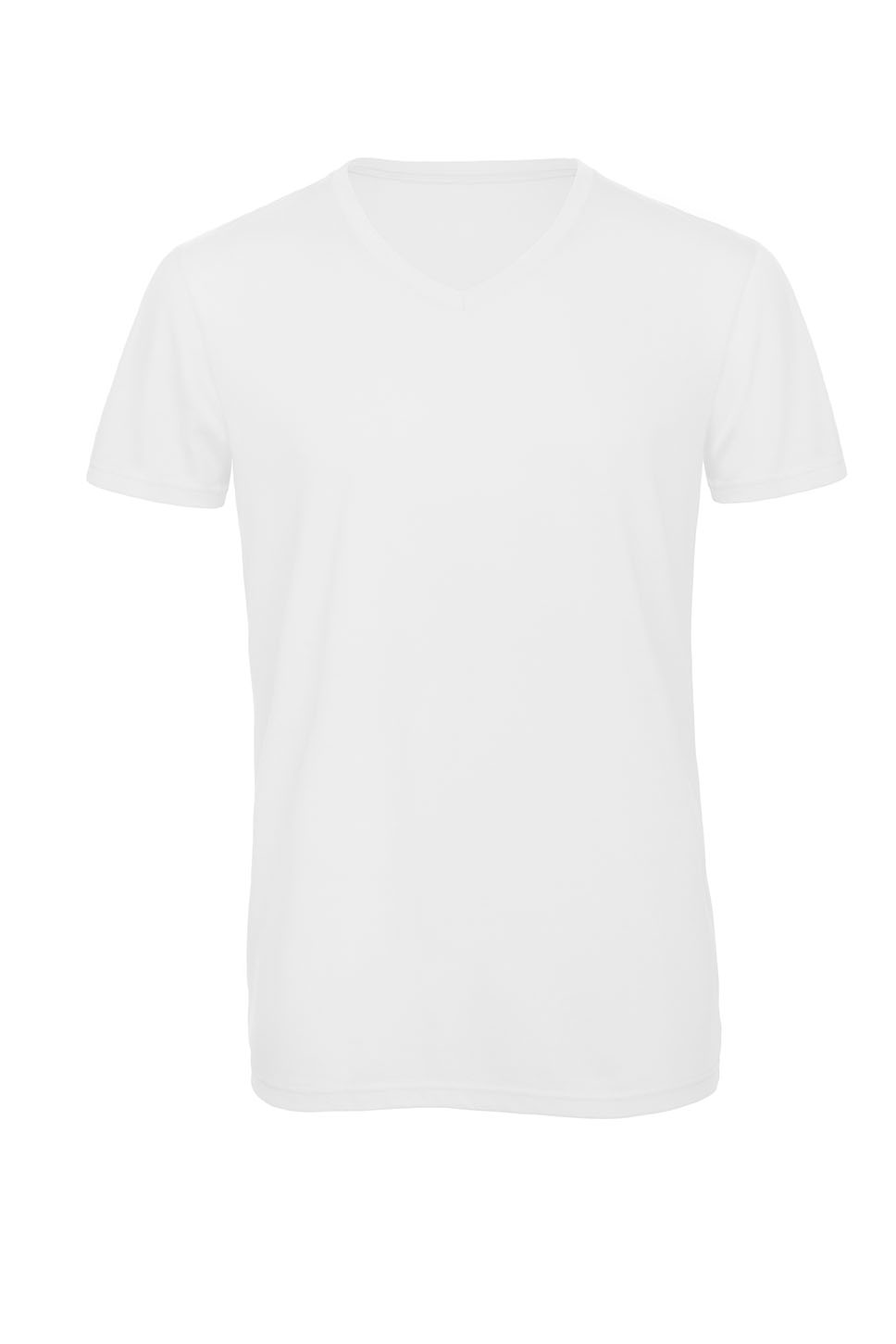 Men's V-Neck Triblend T-Shirt – 50% Polyester / 25% Baumwolle / 25% Viskose