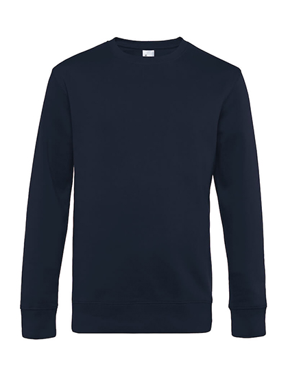 KING Crew Neck Sweat_° – 80% Baumwolle / 20% Polyester (Heather Grey: 75% Baumwolle / 21% Polyester / 4% Viskose), (Heather Mid Grey: 60% Baumwolle / 40% Polyester)