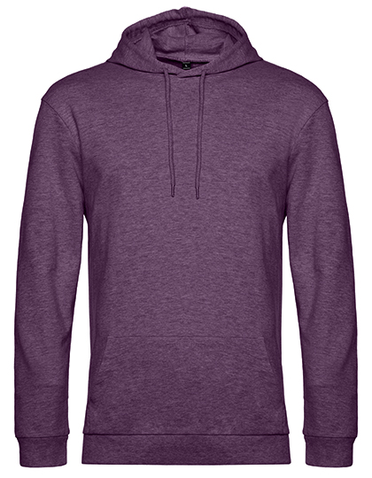 #Hoodie – 80% Baumwolle / 20% Polyester (Heather Mid Grey, Heather Navy, Heather Asphalt, Heather Red, Heather Dark Green, Heather Royal Blue, Heather Purple: 60% Baumwolle / 40% Polyester), (Heather Grey: 92% Baumwolle / 8% Viskose)