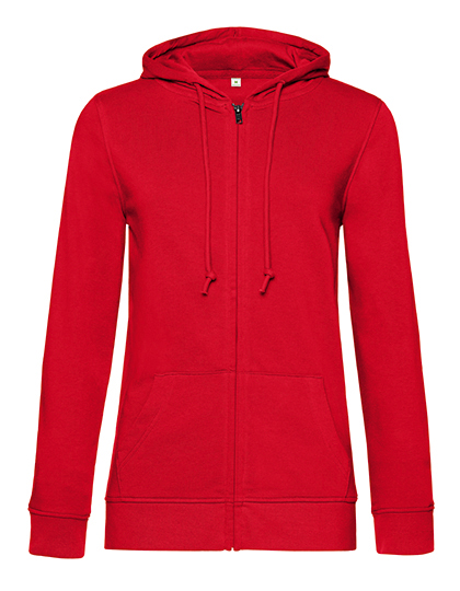 Inspire Zipped Hood Jacket /Women_° – 80% Baumwolle / 20% Polyester (Heather Grey: 71% Baumwolle / 25% Polyester / 4% Viskose)
