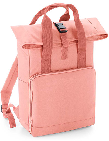 Twin Handle Roll-Top Backpack – 100% Polyester