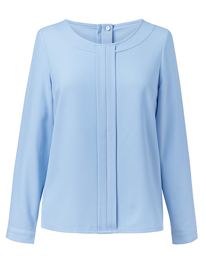 Women's Roma Long Sleeve Blouse – 100% Polyester