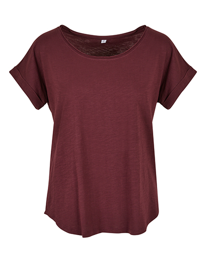 Ladies' Long Slub Tee – 100% Baumwolle