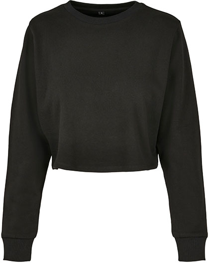 Ladies' Terry Cropped Crew – 100% Baumwolle