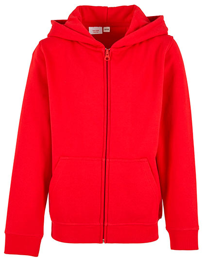 Kids' Organic Basic Zip Hoody – 100% Baumwolle