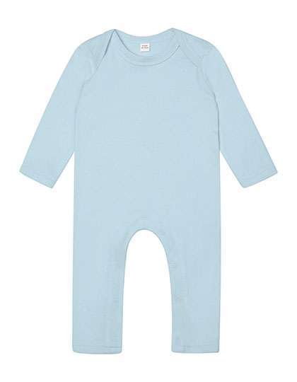 Baby Rompasuit – 100% Baumwolle (Heather Grey Melange: 85% Baumwolle / 15% Polyester)
