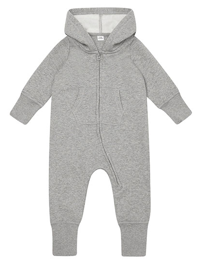 Baby All-in-One – 81% Baumwolle / 19% Polyester (Heather Grey Melange: 71% Baumwolle / 21% Polyester / 8% Viskose)