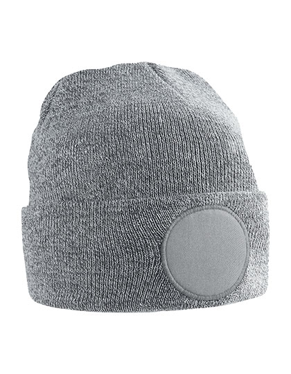 Circular Patch Beanie – 100% Polyacryl
