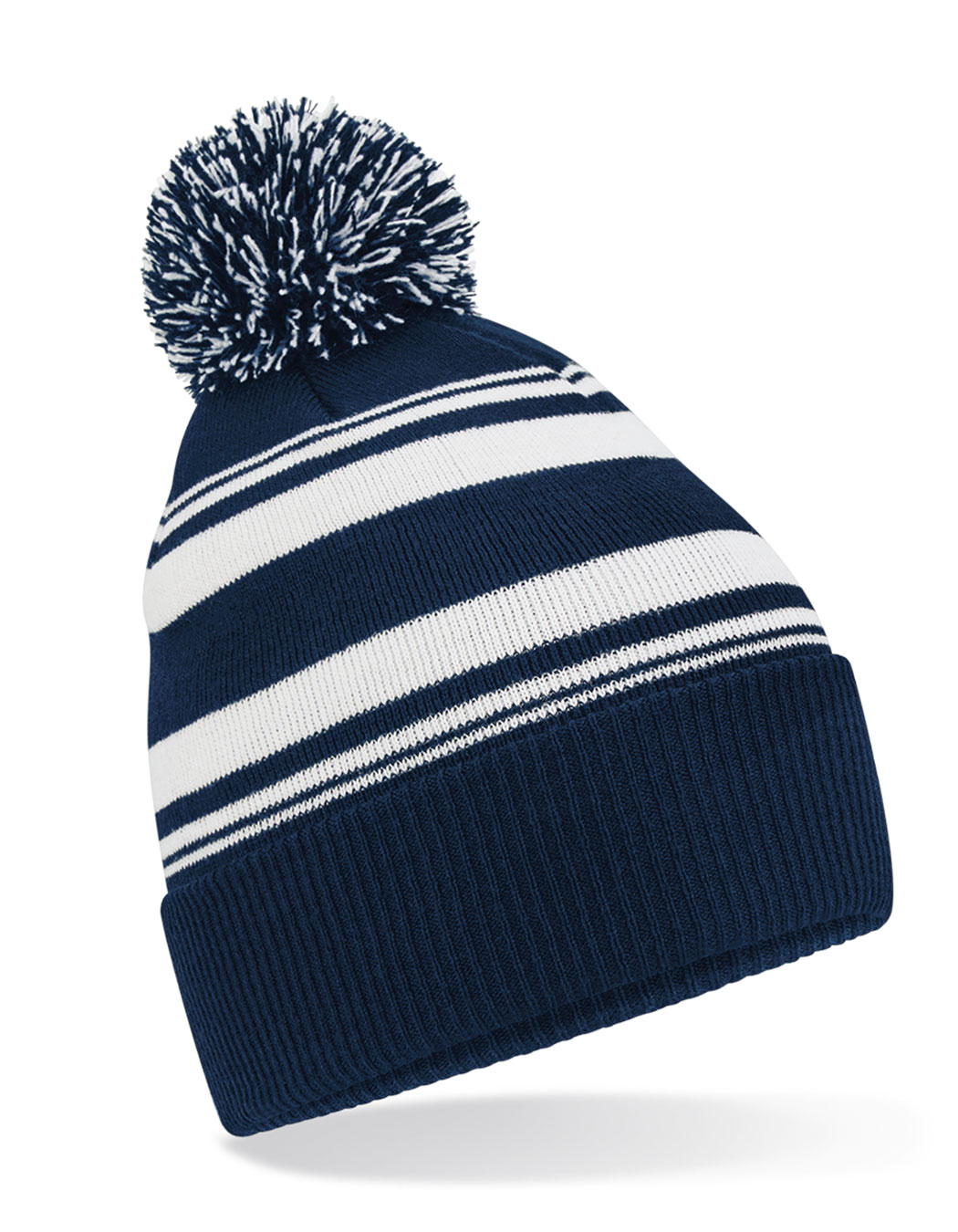 Striped Fan Beanie – 50% Polyester / 50% Polyacryl
