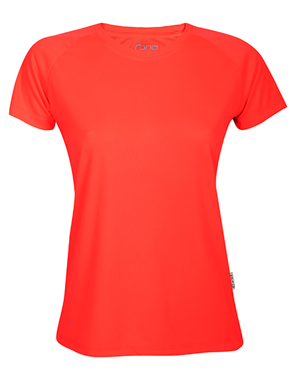 Ladies' Rainbow Tech Tee – 100% Polyester