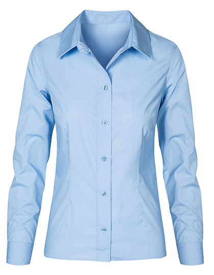 Women's Poplin Shirt Long Sleeve – 55% Baumwolle / 45% Polyester