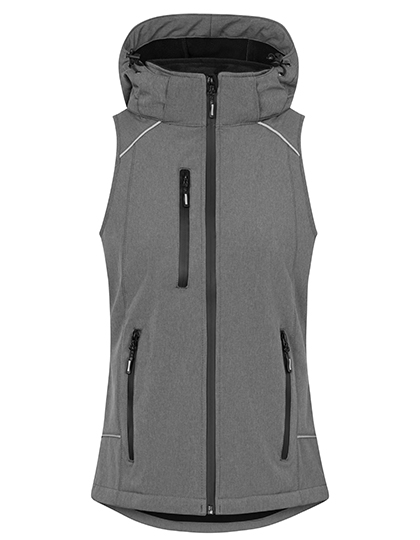 Women's Softshell Vest – Außen: 95% Polyester / 5% Elasthan, Innen: 100% Polyester