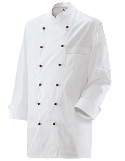 Kochjacke – 65% Polyester / 35% Baumwolle (White: 100% Baumwolle)