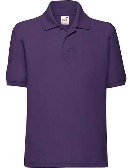 Kids' 65/35 Polo – 65% Polyester / 35% Baumwolle