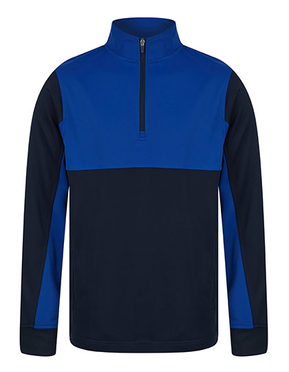 Adults 1/4 Zip Tracksuit Top – 100% Polyester