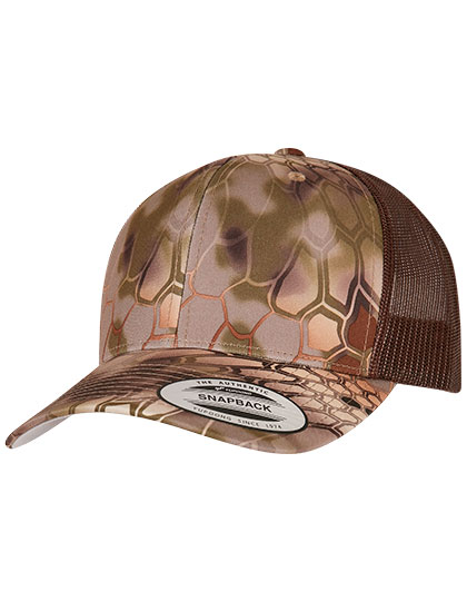 YP Classics® Kryptek® Retro Trucker Cap – 100% Polyester
