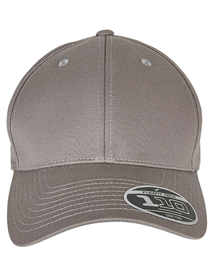 Flexfit 110 Curved Visor Snapback – 63% Polyester / 34% Baumwolle / 3% Elasthan
