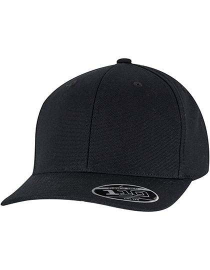 Flexfit 110 Curved Snapback – 98% Baumwolle / 2% Elasthan