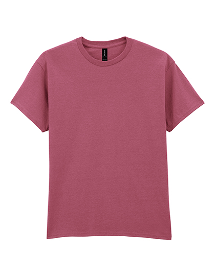 Ultra Cotton™ Adult T-Shirt – 100% Baumwolle (Ash Grey: 99% Baumwolle / 1% Polyester), (Sport Grey: 90% Baumwolle / 10% Polyester), (Dark Heather, Heather Cardinale, Heather Navy, Safety Green, Safety Orange: 50% Baumwolle / 50% Polyester)