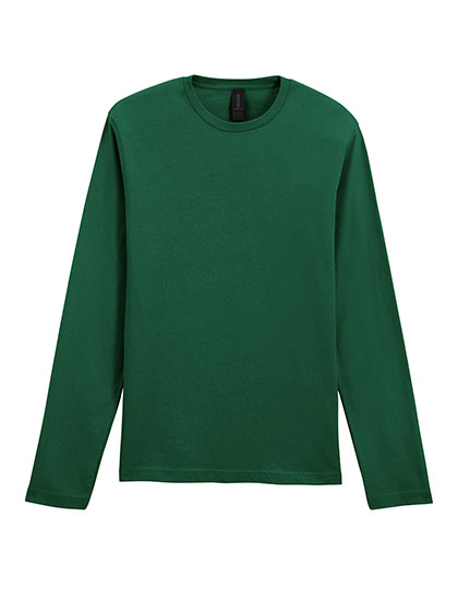 Softstyle® Adult Long Sleeve T-Shirt – 100% Baumwolle (Sport Grey: 90% Baumwolle / 10% Polyester)