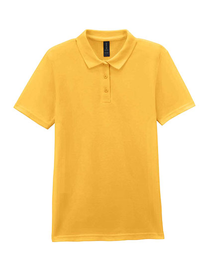 Softstyle® Women's Piqué Polo – 100% Baumwolle (Sport Grey: 90% Baumwolle / 10% Polyester)