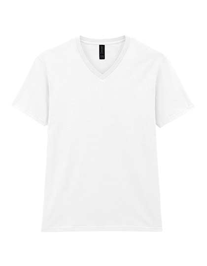 Softstyle® Adult V-Neck T-Shirt – 100% Baumwolle (Sport Grey: 90% Baumwolle / 10% Polyester), (Dark Heather: 65% Polyester / 35% Baumwolle)
