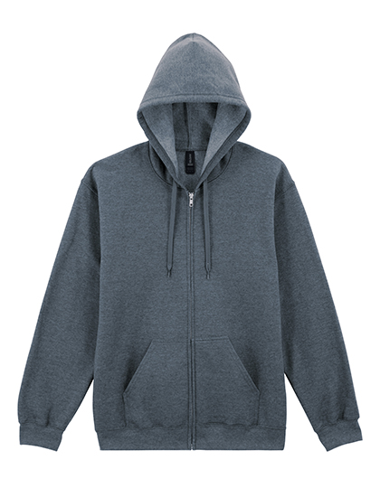 Softstyle® Midweight Fleece Adult Full Zip Hooded Sweatshirt – 80% Baumwolle / 20% Polyester