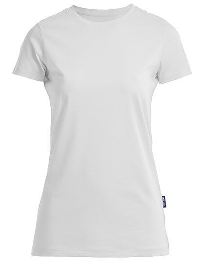 Women's Luxury Roundneck Tees – 100% Baumwolle (Grey Melange: 90% Baumwolle / 10% Viskose)