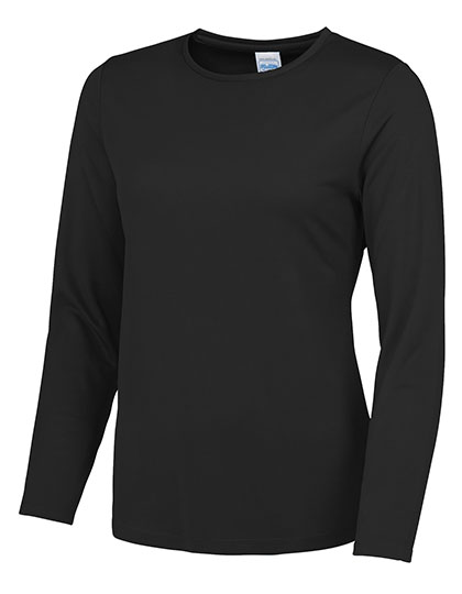 Women's Long Sleeve Cool T – 100% Polyester