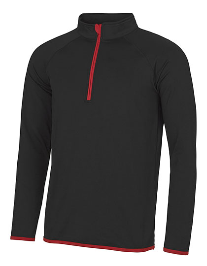 Men's Cool 1/2 Zip Sweat – 87% Polyester / 13% Elasthan
