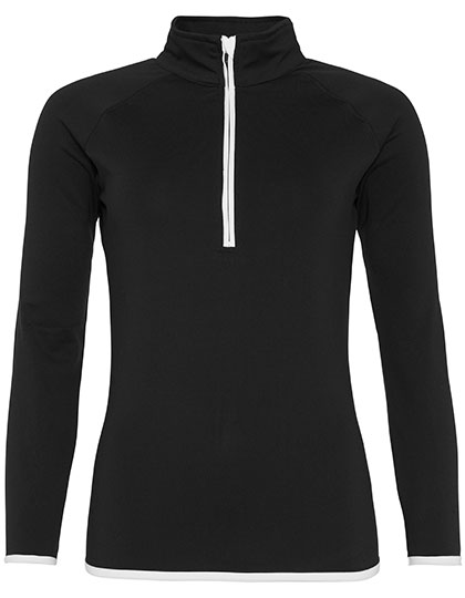 Women's Cool 1/2 Zip Sweat – 87% Polyester / 13% Elasthan