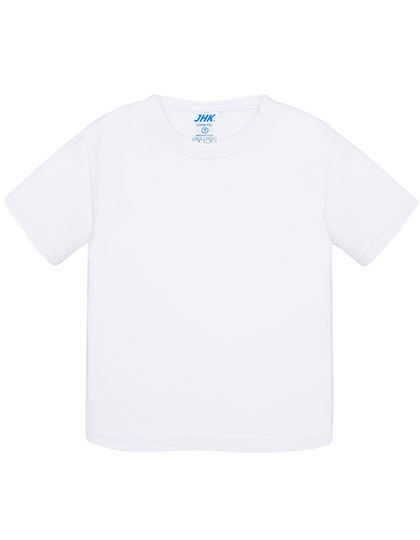 Baby T-Shirt – 100% Baumwolle (Grey Melange: 85% Baumwolle / 15% Viskose)