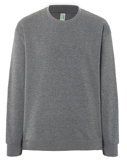 Crew Neck Sweatshirt – 60% Baumwolle / 40% Polyester (Grey Melange: 61% Baumwolle / 31% Polyester / 8% Viskose), (Ash Melange: 67% Baumwolle / 31% Polyester / 2% Viskose), (Dark Grey Melange: 60% Polyester / 40% Baumwolle)