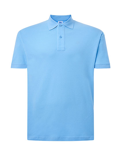 Men's Polo Regular – 100% Baumwolle (Ash Melange: 98% Baumwolle / 2% Viskose), (Grey Melange: 85% Baumwolle / 15% Viskose)