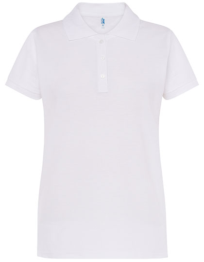 Ladies' Polo Regular – 100% Baumwolle (Grey Melange: 85% Baumwolle / 15% Viskose)