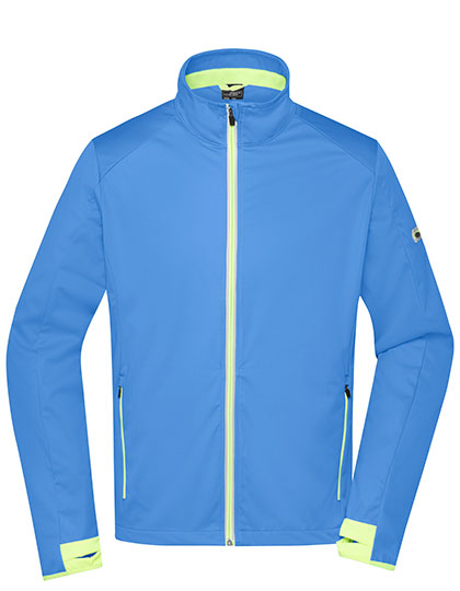 Men's Sports Softshell Jacket – 100% Polyester