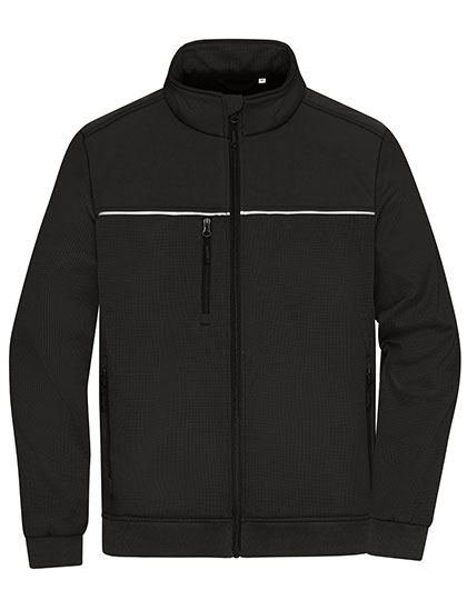 Hybrid Workwear Jacket – Oberstoff: 96% Polyester / 4% Elasthan, Oberstoff 2: 88% Polyamid / 12% Elasthan, Wattierung: 100% Polyester