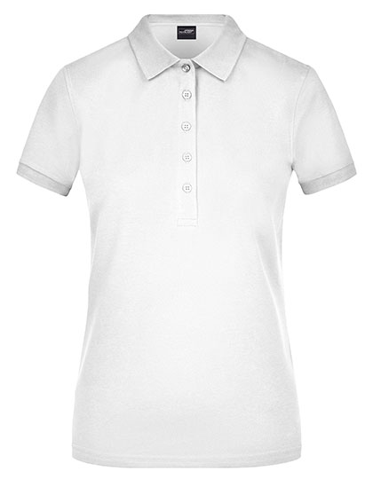 Ladies' Elastic Polo Piqué – 95% Baumwolle / 5% Elasthan