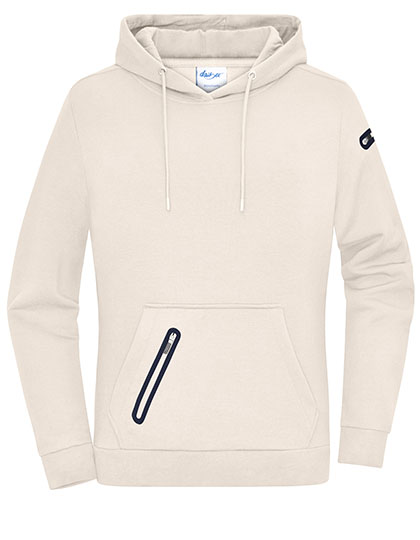 Ladies' Hoody Interlock – 63% Baumwolle / 33% Polyester / 4% Elasthan