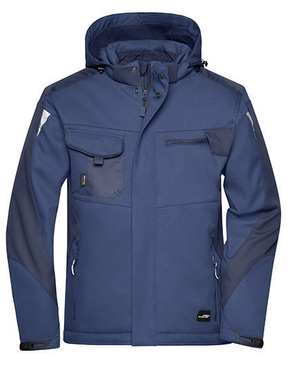 Craftsmen Softshell Jacket -STRONG- – 100% Polyester, Besatz: 100% Polyamid