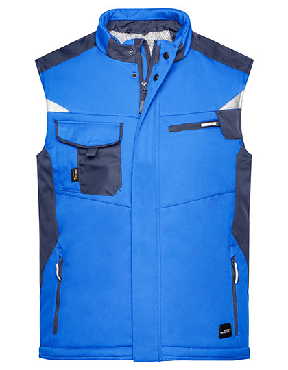 Craftsmen Softshell Vest -STRONG- – 100% Polyester, Besatz: 100% Polyamid