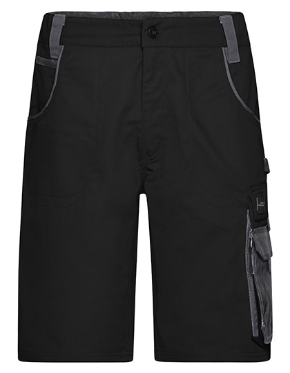 Workwear Bermudas -STRONG- – 65% Polyester / 35% Baumwolle, Besatz: 100% Polyamid